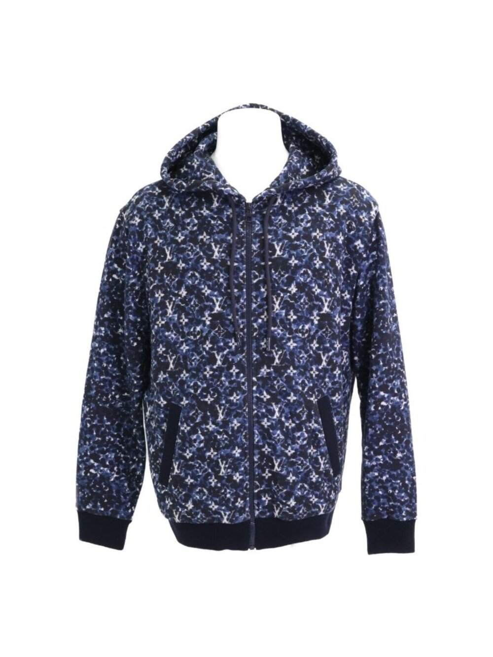 Louis Vuitton Za8 Monogram Zip Up Hoodie